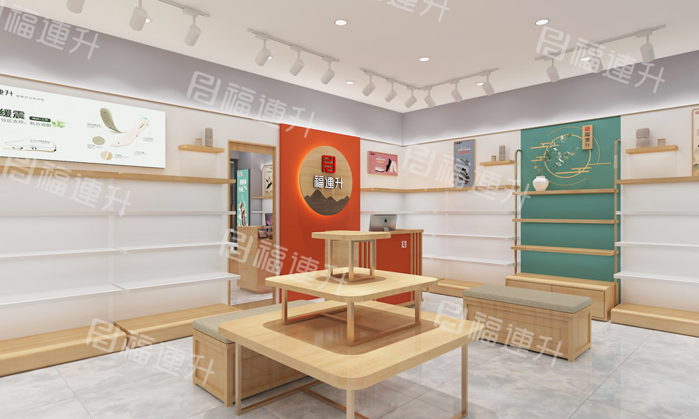 福連升健康舒適休閑鞋、老北京布鞋店面效果圖3