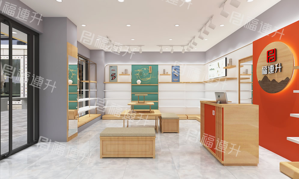 福連升健康舒適休閑鞋、老北京布鞋店面效果圖5