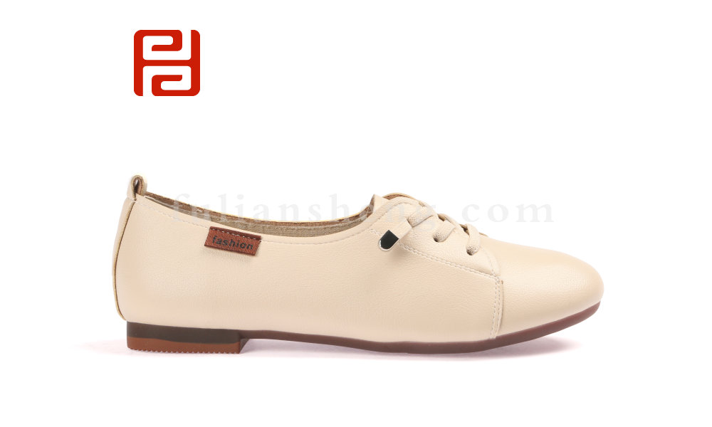福連升2020春低跟時(shí)尚免洗薄底淺口女士單鞋圖片