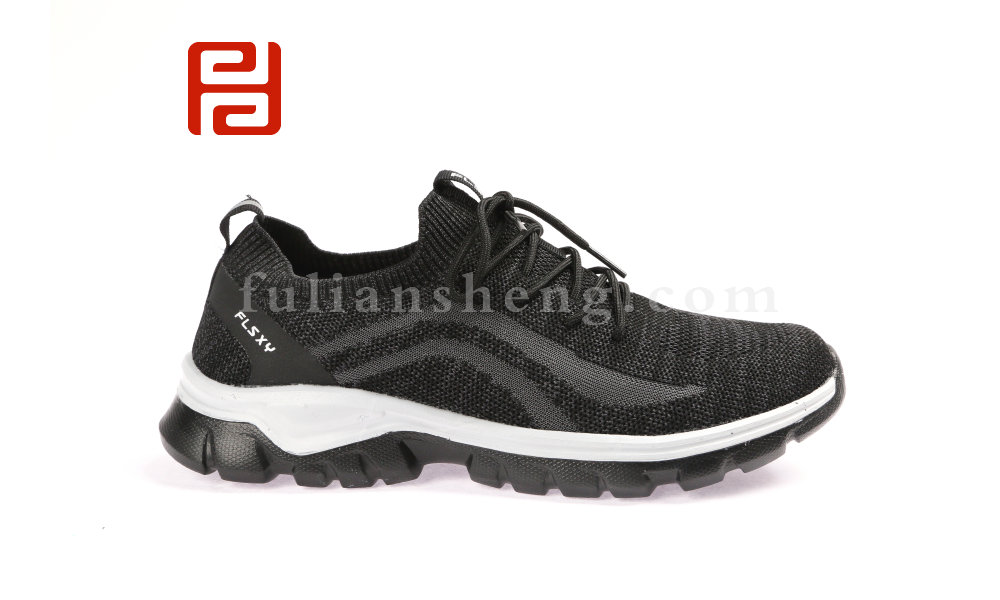 福連升春款男士輕便透氣運動鞋飛織老北京布鞋圖片