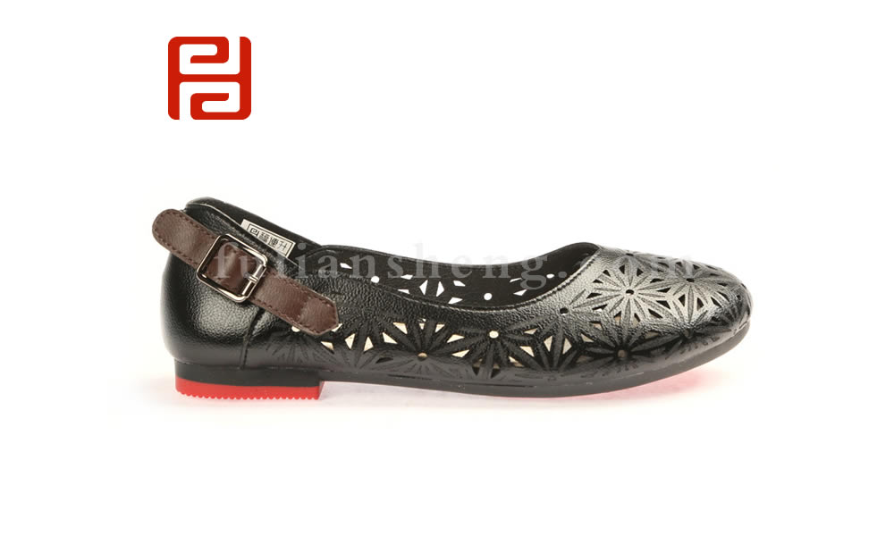 福連升輕軟防滑底時(shí)尚時(shí)裝女涼鞋奶奶款 老北京布鞋女鞋夏圖片