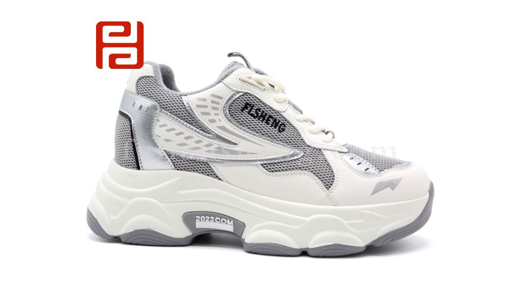 福連升休閑運(yùn)動女鞋厚底增高保暖舒適鞋子圖片