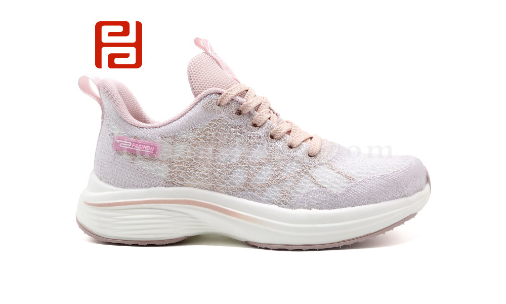 福連升夏季休閑運(yùn)動女鞋輕絲水秀面料燈泡鞋底