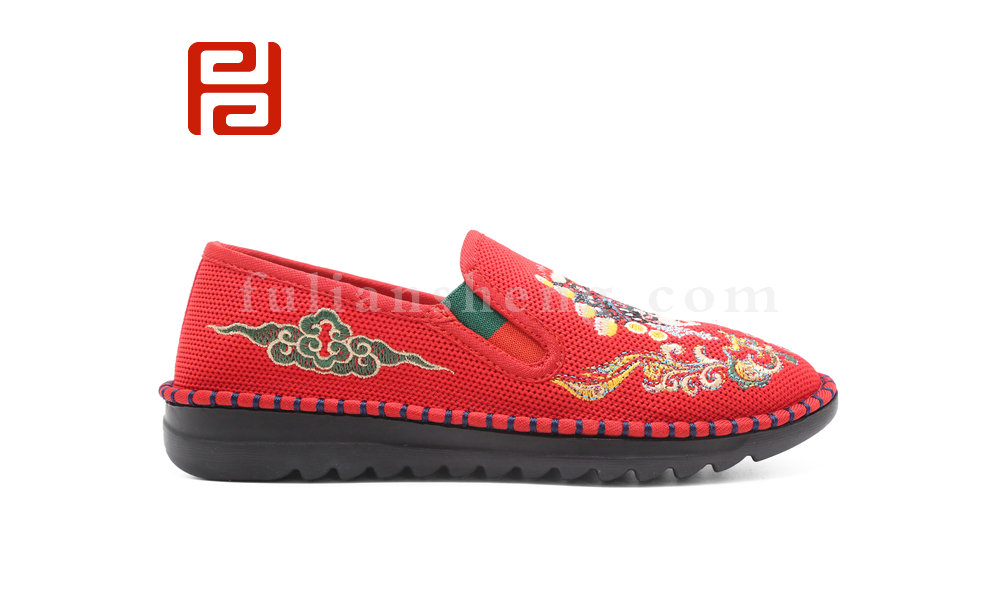 福連升老北京布鞋國(guó)粹時(shí)尚潮鞋復(fù)古千層底女鞋