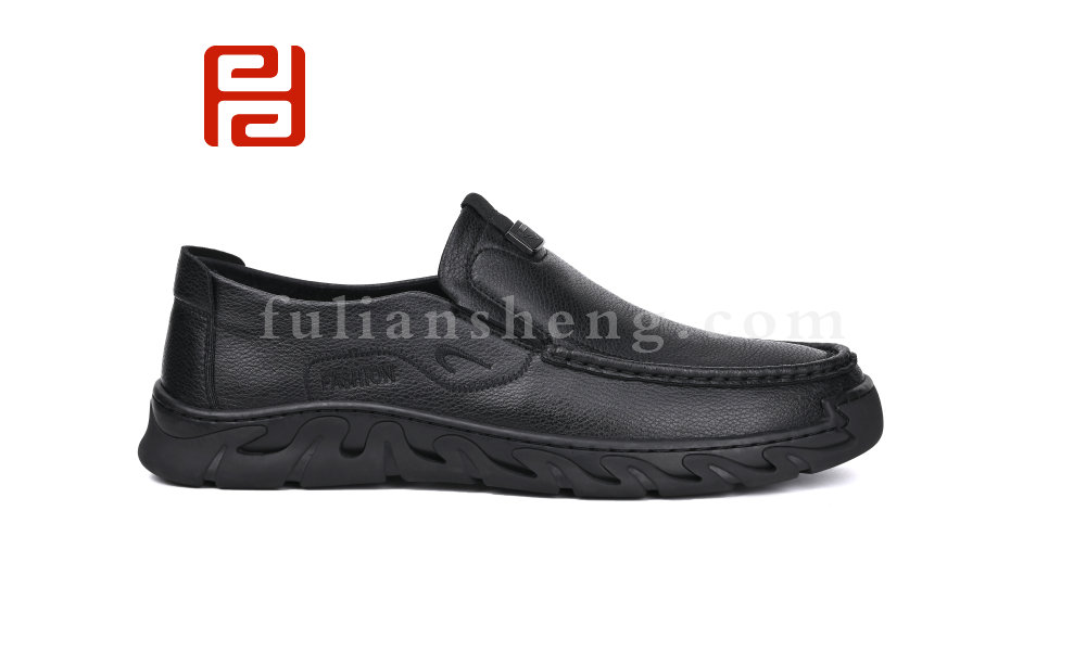 福連升春秋休閑商務(wù)男鞋舒適工作單鞋