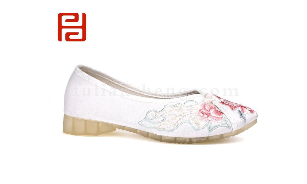 福連升春秋女鞋漢唐風(fēng)韻漢舞鞋中國(guó)風(fēng)老北京布鞋