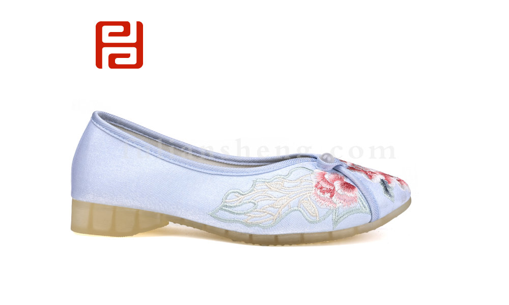 福連升春秋女鞋漢唐風(fēng)韻漢舞鞋中國(guó)風(fēng)老北京布鞋