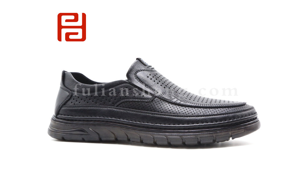 福連升夏季男鞋輕松工作商務(wù)鞋輕軟透氣休閑男鞋