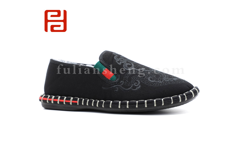福連升冬季新款中國風(fēng)尚老北京布鞋時尚國粹中國風(fēng)休閑鞋