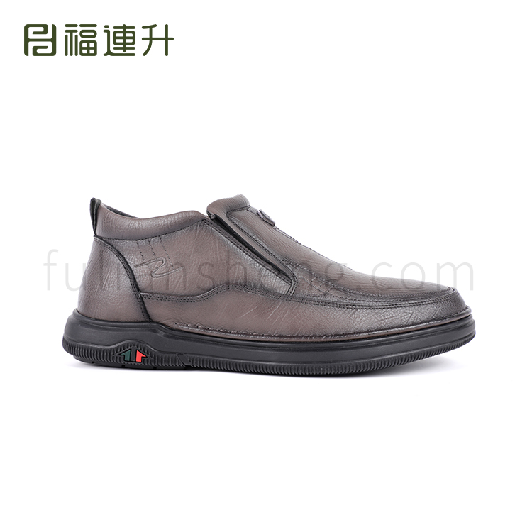 福連升冬季新款商務(wù)休閑紳士男鞋