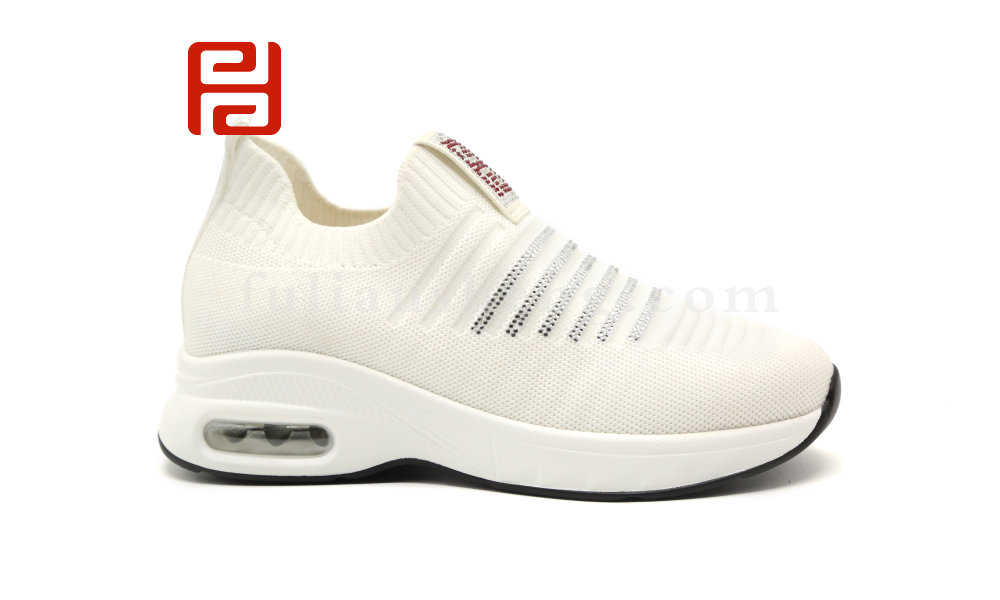 福連升休閑鞋女廣場舞鞋軟底舒適飛織透氣運動舞蹈鞋圖片