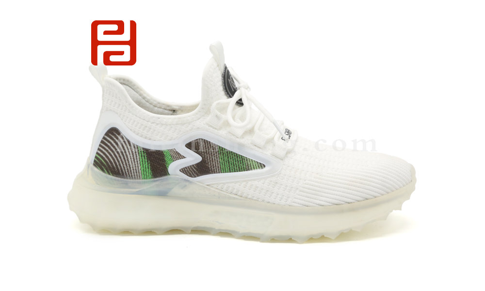 福連升男鞋飛織休閑時尚運(yùn)動網(wǎng)面百搭潮鞋子圖片