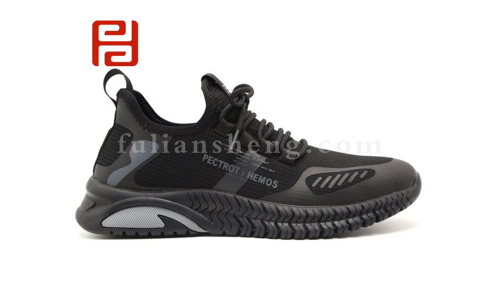 福連升休閑運(yùn)動鞋跑步鞋春季舒適緩震漫步中年男鞋圖片