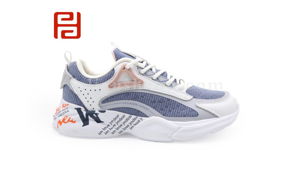 福連升休閑鞋2021秋季新款時尚運動拼色透氣輕便女鞋圖片