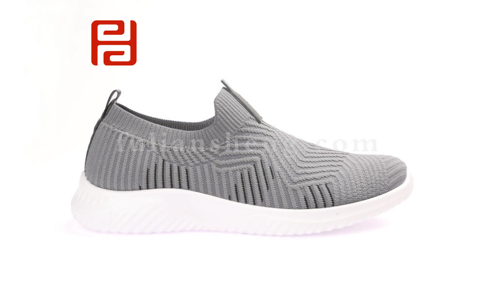 福連升男士透氣網(wǎng)面一腳蹬襪子鞋休閑單鞋運(yùn)動鞋(圖3)