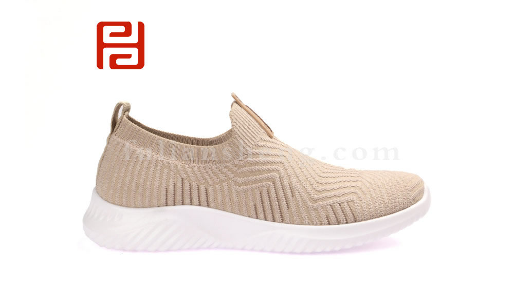 福連升男士透氣網(wǎng)面一腳蹬襪子鞋休閑單鞋運(yùn)動鞋(圖2)