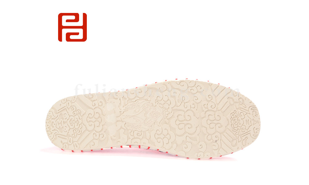 福連升中國風(fēng)老北京布鞋男繡花社會臉譜千層底軟底布鞋(圖5)