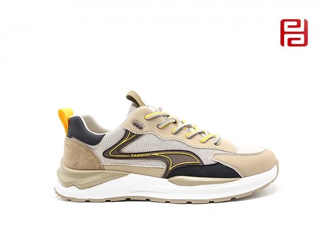 福連升夏季時尚休閑阿甘鞋男鞋網(wǎng)孔透氣鞋子