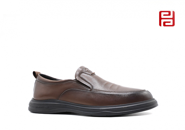 輕松工作男鞋商務休閑皮鞋3D緩震鞋墊棉麻里布