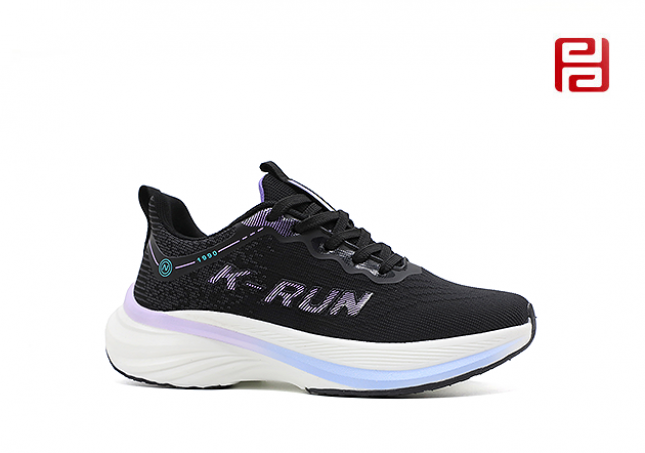 快樂(lè)運(yùn)動(dòng)女鞋單鞋冰絲紗架面料3D緩震鞋墊