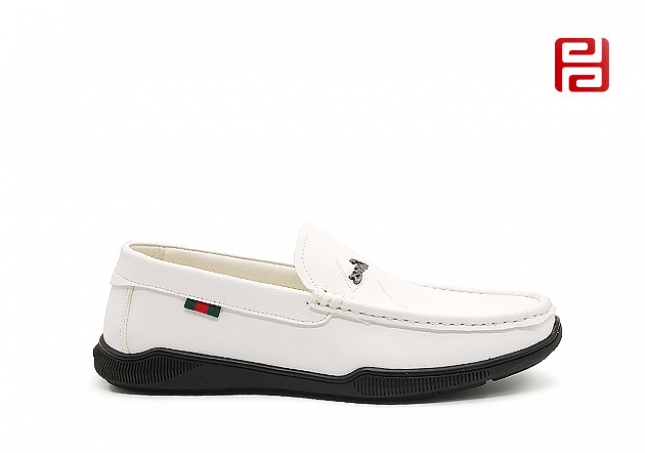 福連升男鞋休閑商務(wù)樂(lè)福鞋套腳豆豆鞋棉麻內(nèi)里舒適一腳蹬